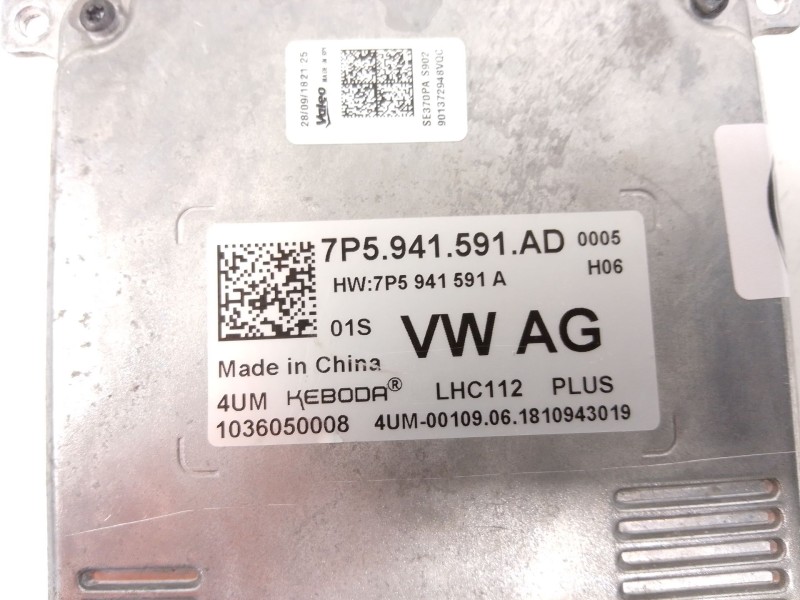Recambio de centralita faros xenon para seat leon (5f1) 1.5 tsi referencia OEM IAM   
