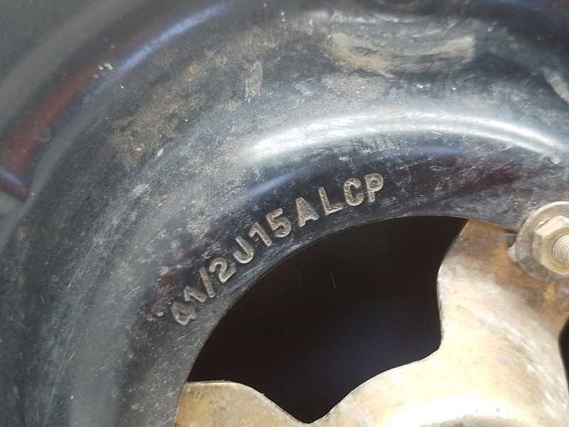 Recambio de llanta hierro para citroën gs 1.1 referencia OEM IAM   