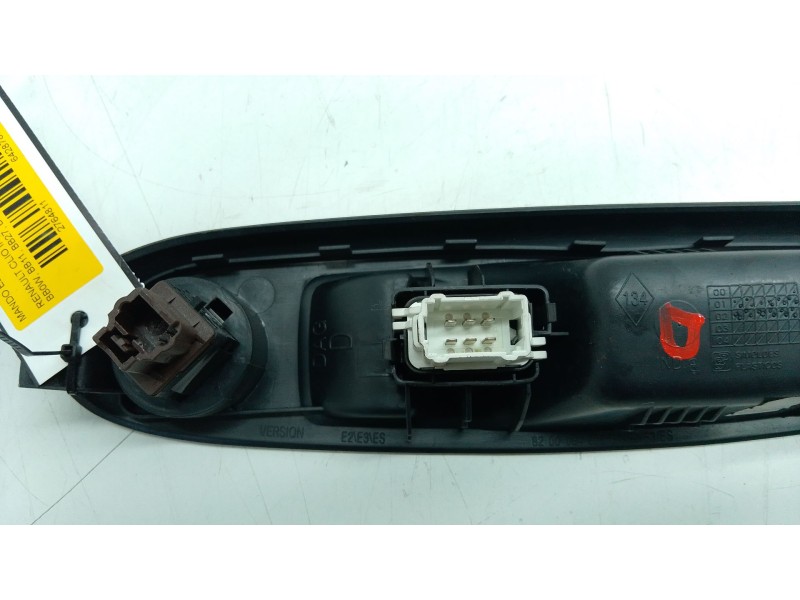 Recambio de mando elevalunas delantero derecho para renault clio ii (bb_, cb_) 1.2 16v (bb05, bb0w, bb11, bb27, bb2t, bb2u, bb2v