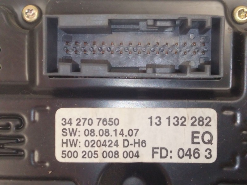 Recambio de pantalla multifuncion para opel vectra c (z02) 2.2 dti 16v (f69) referencia OEM IAM 13132282  