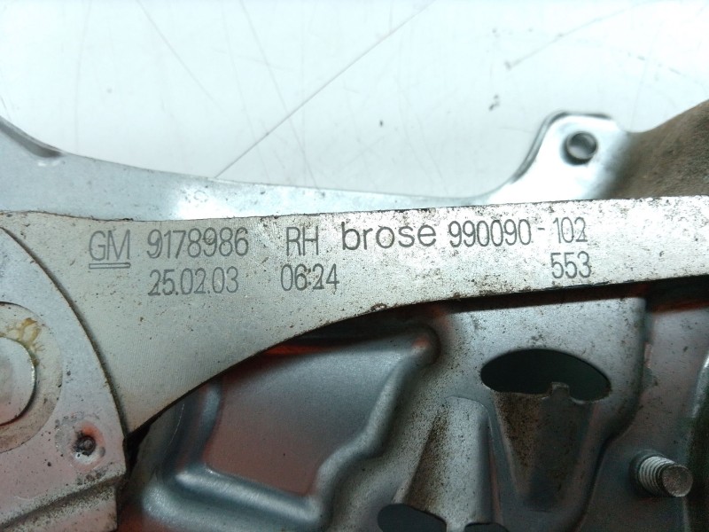 Recambio de elevalunas delantero derecho para opel vectra c (z02) 2.2 dti 16v (f69) referencia OEM IAM   