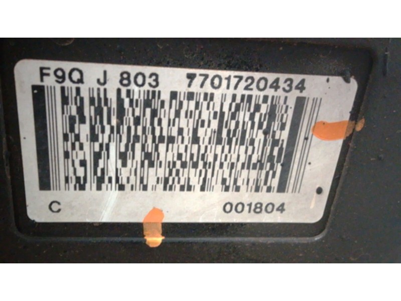 Recambio de motor completo para renault megane ii station wagon (km0/1_) 1.9 dci referencia OEM IAM F9QJ803  