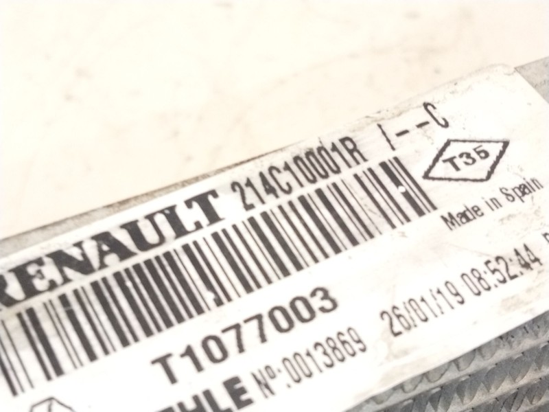 Recambio de radiador agua para renault master iii furgoneta (fv) 2.3 dci 130 rwd (fv01, fv10, fv11, fv12) referencia OEM IAM 214