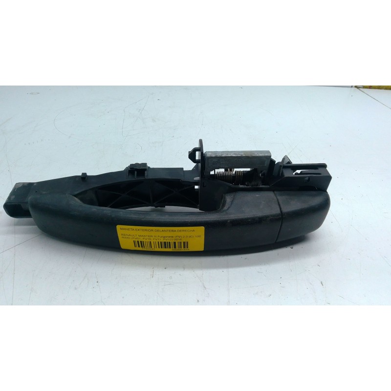 Recambio de maneta exterior delantera derecha para renault master iii furgoneta (fv) 2.3 dci 130 rwd (fv01, fv10, fv11, fv12) re