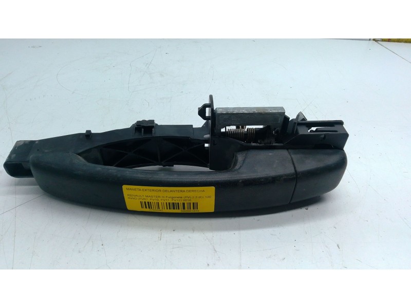 Recambio de maneta exterior delantera derecha para renault master iii furgoneta (fv) 2.3 dci 130 rwd (fv01, fv10, fv11, fv12) re