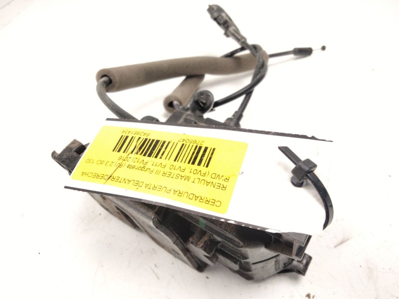 Recambio de cerradura puerta delantera derecha para renault master iii furgoneta (fv) 2.3 dci 130 rwd (fv01, fv10, fv11, fv12) r