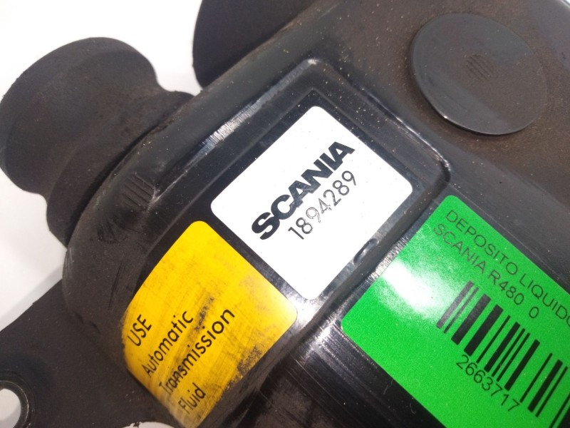 Recambio de deposito liquido direccion para scania r480 referencia OEM IAM 1894289  