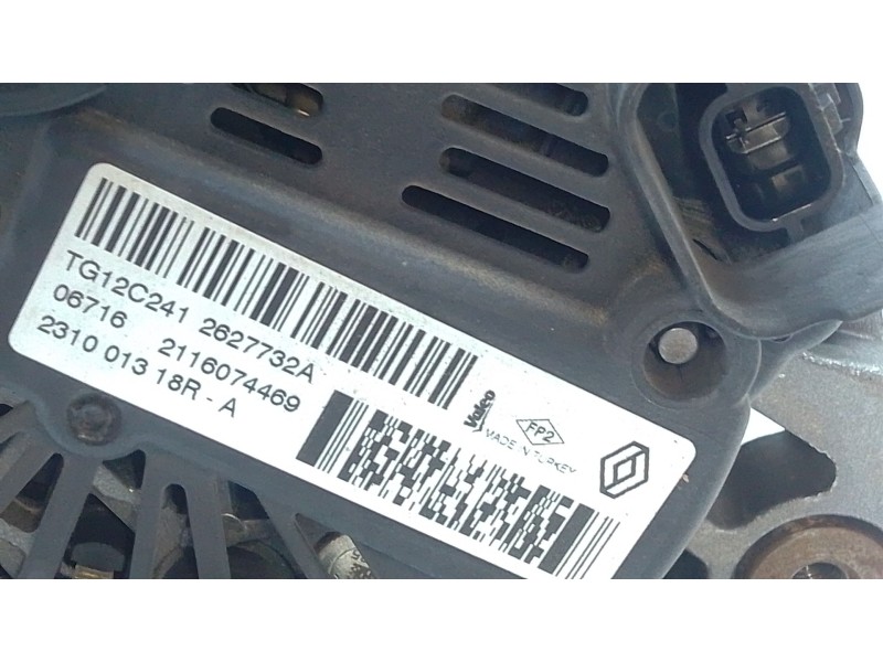 Recambio de alternador para renault clio iv grandtour (kh_) 1.5 dci 90 (khn3, khn4) referencia OEM IAM   