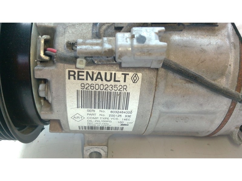 Recambio de compresor aire acondicionado para renault clio iv grandtour (kh_) 1.5 dci 90 (khn3, khn4) referencia OEM IAM 9260023