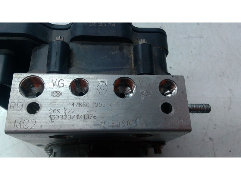 Recambio de abs para renault clio iv grandtour (kh_) 1.5 dci 90 (khn3, khn4) referencia OEM IAM 476601203R  
