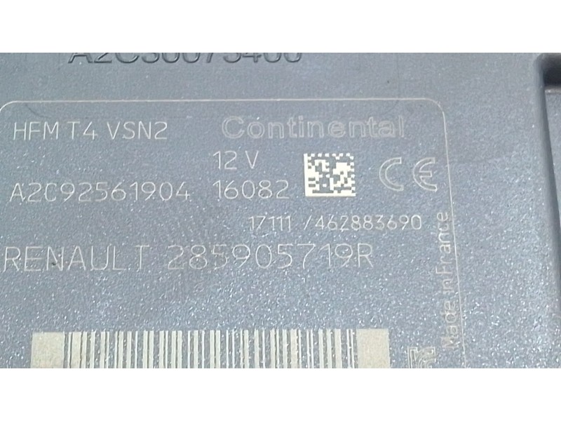Recambio de conmutador de arranque para renault clio iv grandtour (kh_) 1.5 dci 90 (khn3, khn4) referencia OEM IAM 285905719R  