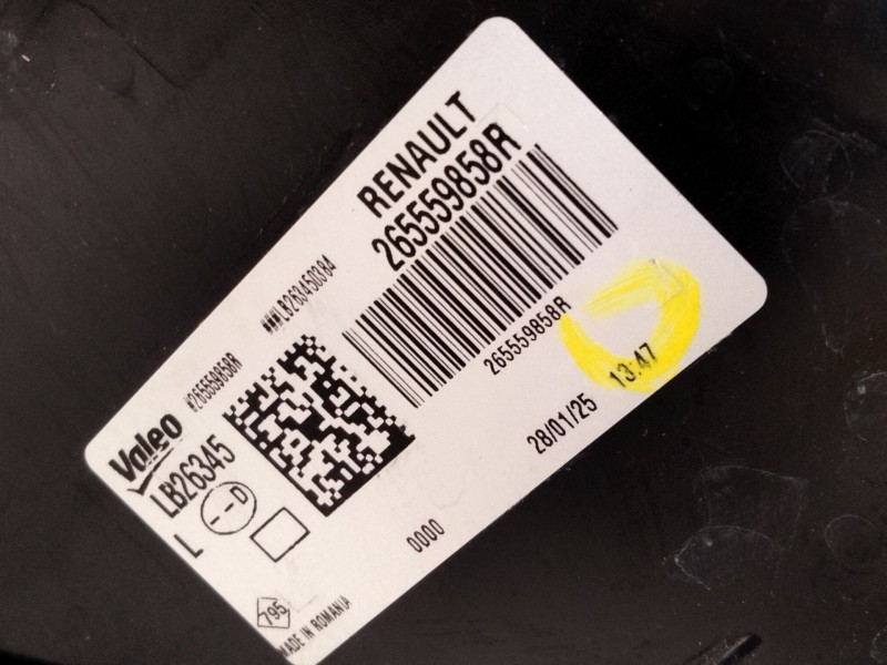 Recambio de piloto trasero izquierdo para dacia bisgster referencia OEM IAM 265559858R  