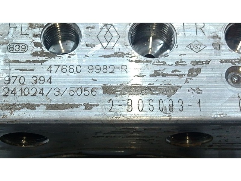 Recambio de abs para dacia bisgster referencia OEM IAM 476609982R  