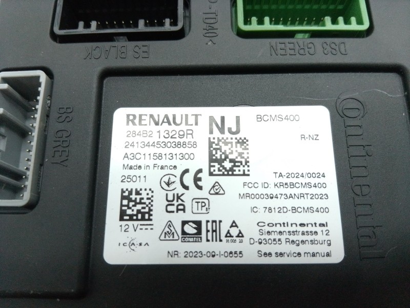 Recambio de modulo electronico para dacia bisgster referencia OEM IAM   