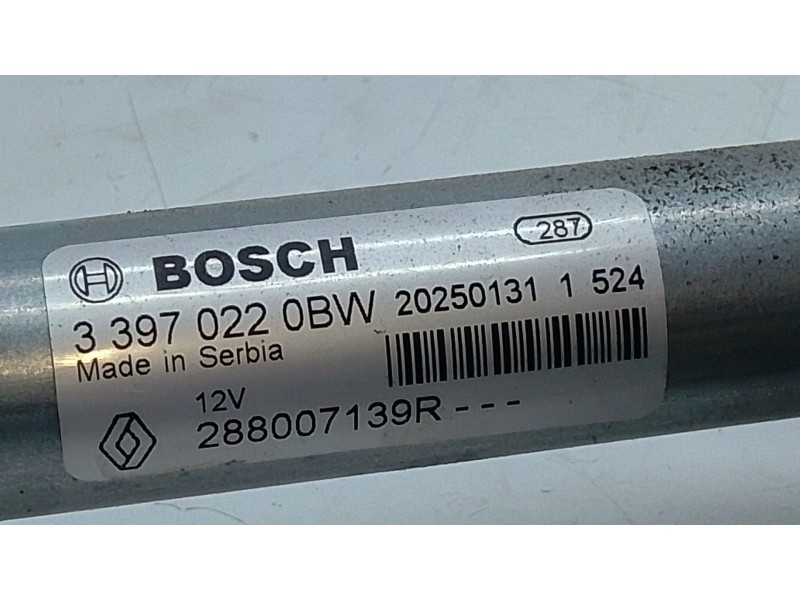 Recambio de motor limpia delantero para dacia bisgster referencia OEM IAM   