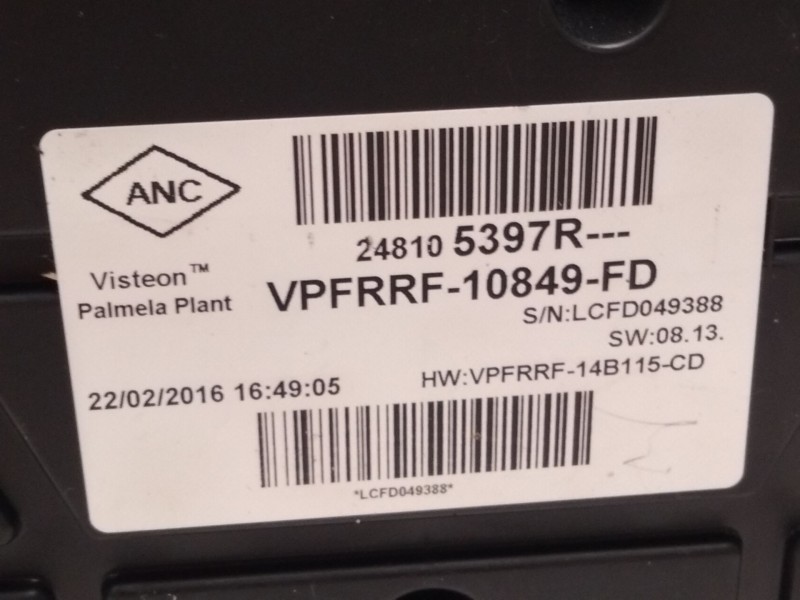 Recambio de cuadro instrumentos para renault clio iv grandtour (kh_) 1.5 dci 90 (khn3, khn4) referencia OEM IAM 248105397R  