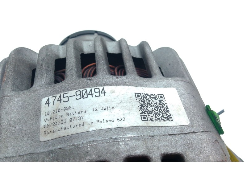 Recambio de alternador para opel combo furgoneta/monovolumen (x12) 1.3 cdti (b05) referencia OEM IAM 474590494  