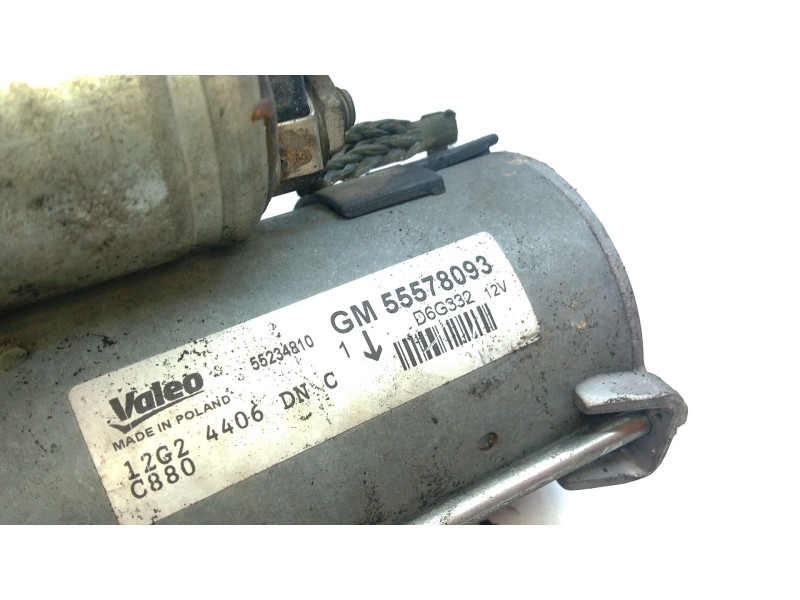 Recambio de motor arranque para opel combo furgoneta/monovolumen (x12) 1.3 cdti (b05) referencia OEM IAM 55578093  