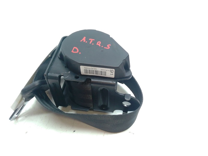 Recambio de cinturon seguridad trasero derecho para renault clio iv grandtour (kh_) 1.5 dci 90 (khn3, khn4) referencia OEM IAM  