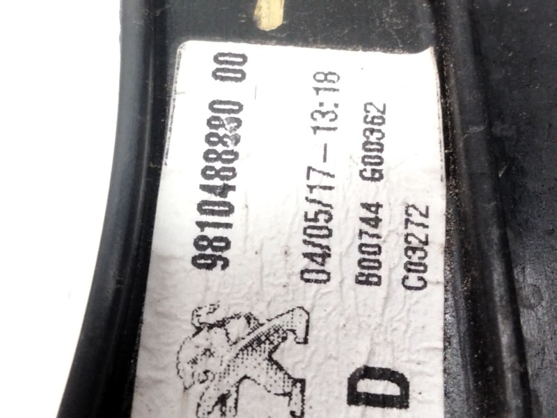 Recambio de elevalunas delantero derecho para peugeot 5008 ii (mc_, mj_, mr_, m4_) 1.6 bluehdi 120 referencia OEM IAM 981048880 