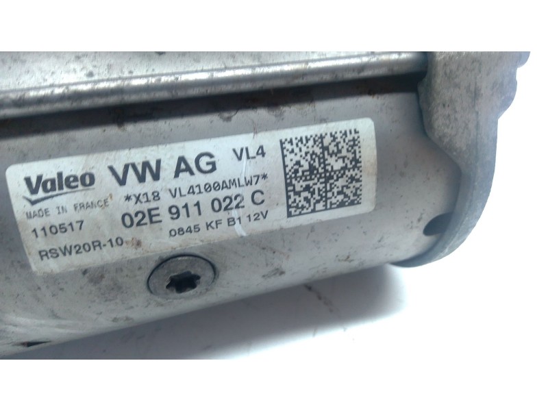 Recambio de motor arranque para volkswagen arteon (3h7, 3h8) 2.0 tdi referencia OEM IAM 02E911022C  