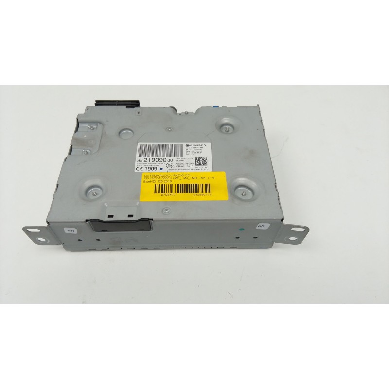 Recambio de sistema audio / radio cd para peugeot 5008 ii (mc_, mj_, mr_, m4_) 1.6 bluehdi 120 referencia OEM IAM   