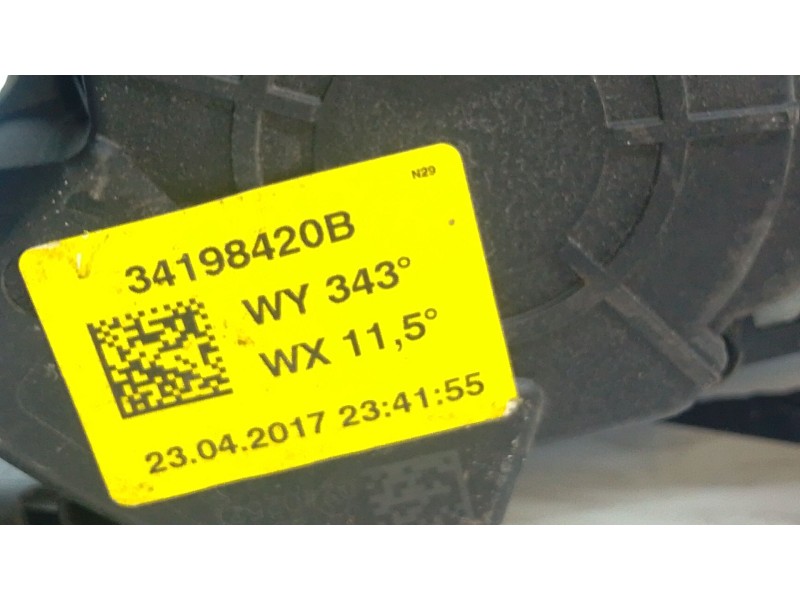 Recambio de cinturon seguridad trasero izquierdo para peugeot 5008 ii (mc_, mj_, mr_, m4_) 1.6 bluehdi 120 referencia OEM IAM   