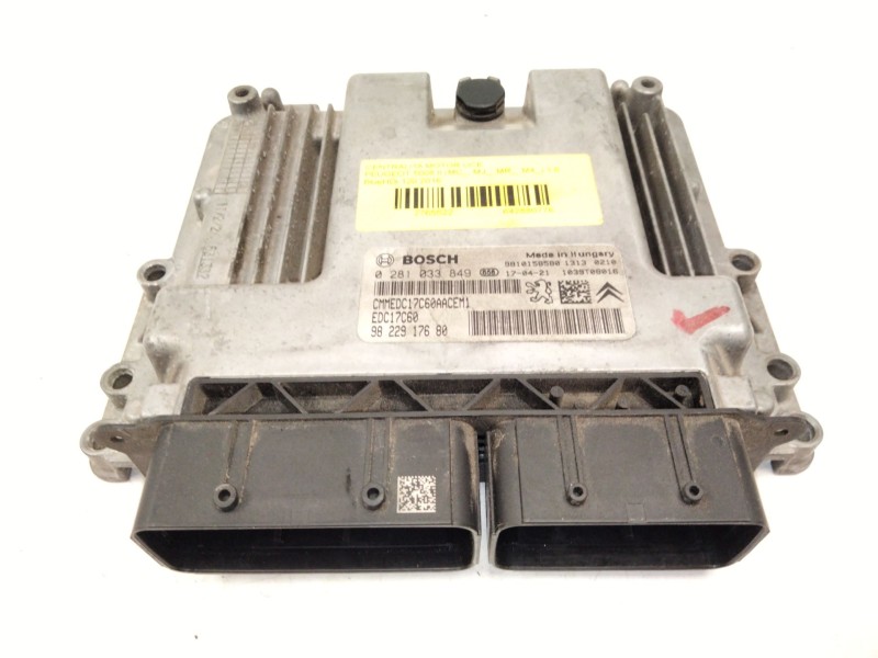 Recambio de centralita motor uce para peugeot 5008 ii (mc_, mj_, mr_, m4_) 1.6 bluehdi 120 referencia OEM IAM   