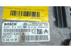Recambio de centralita motor uce para peugeot 207/207+ (wa_, wc_) 1.4 hdi referencia OEM IAM 9664843480   2