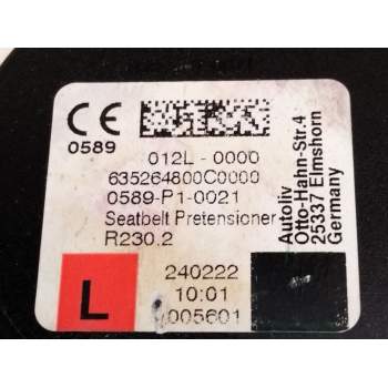 Recambio de cinturon seguridad delantero izquierdo para volvo xc60 ii (246) b4 mild-hybrid awd referencia OEM IAM 32149070  