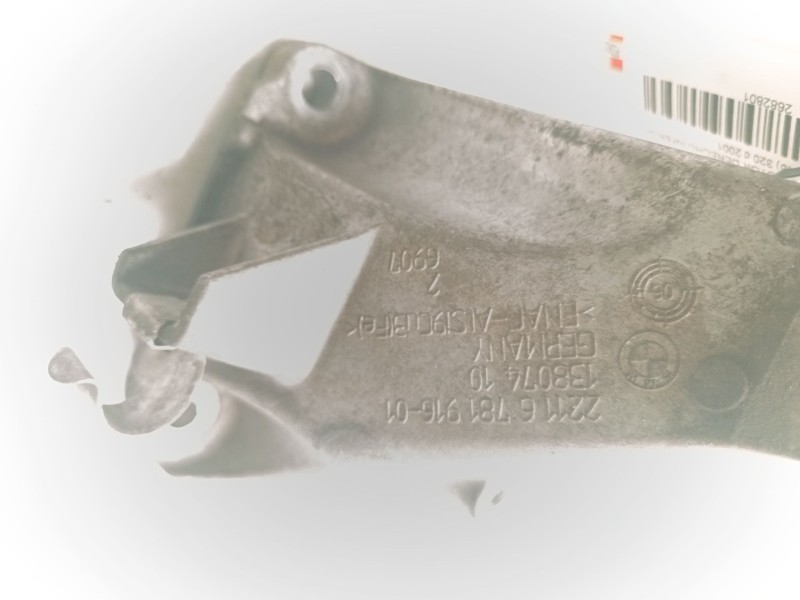 Recambio de soporte motor derecho inferior para bmw 3 (e46) 320 d referencia OEM IAM 22116781916  