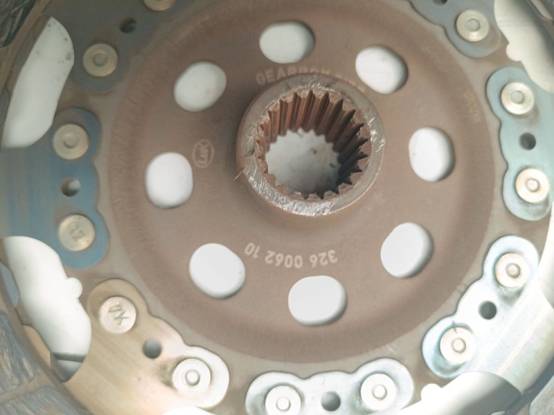 Recambio de disco embrague para renault master kombi l1h1 3,3t referencia OEM IAM 326006210  
