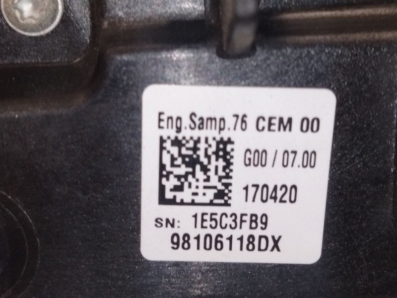 Recambio de mando calefaccion aire acondicionado para peugeot 5008 ii (mc_, mj_, mr_, m4_) 1.6 bluehdi 120 referencia OEM IAM 98