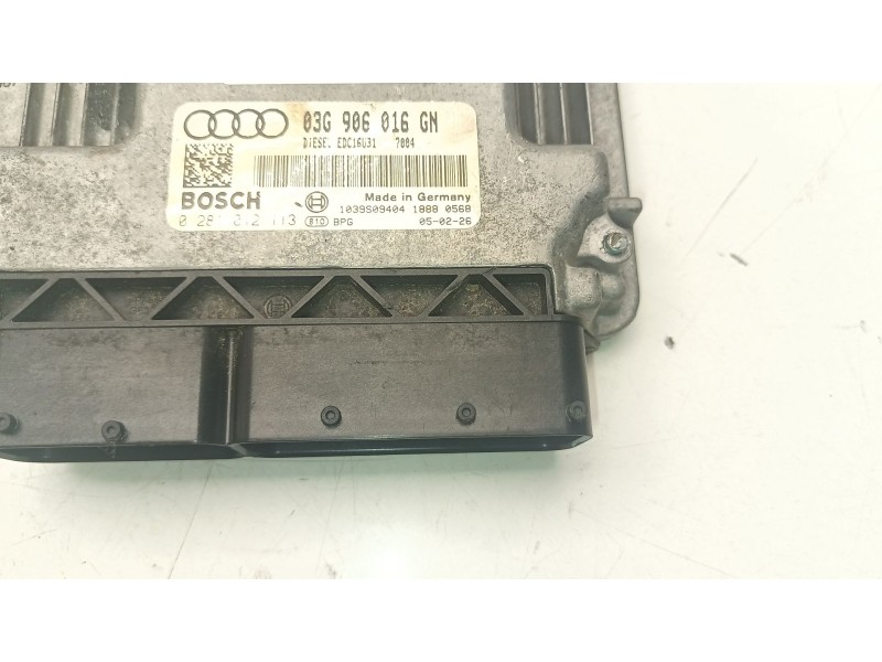 Recambio de centralita motor uce para audi a4 b7 (8ec) 2.0 tdi 16v referencia OEM IAM 03G906016GN  