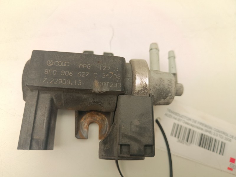 Recambio de transductor de presion, control de gases de escape para audi a4 b7 descapotable (8he) 2.0 tdi referencia OEM IAM 8E0