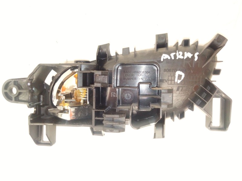 Recambio de maneta interior trasera derecha para nissan pulsar hatchback (c13) 1.2 dig-t referencia OEM IAM 806704EA1A  
