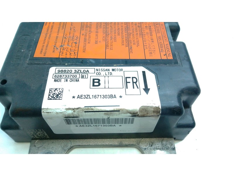 Recambio de centralita airbag para nissan pulsar hatchback (c13) 1.2 dig-t referencia OEM IAM 988203ZL0A  