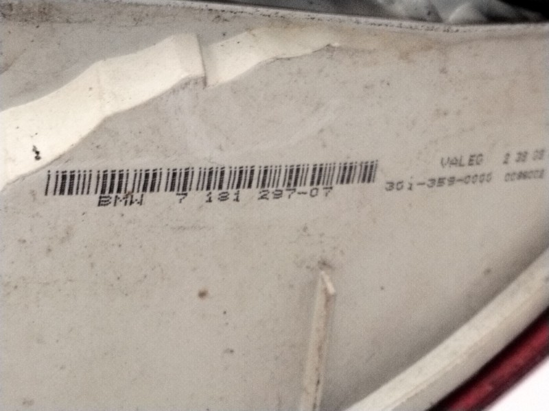 Recambio de piloto trasero izquierdo para bmw 1 (e87) 120 i referencia OEM IAM 7131297  