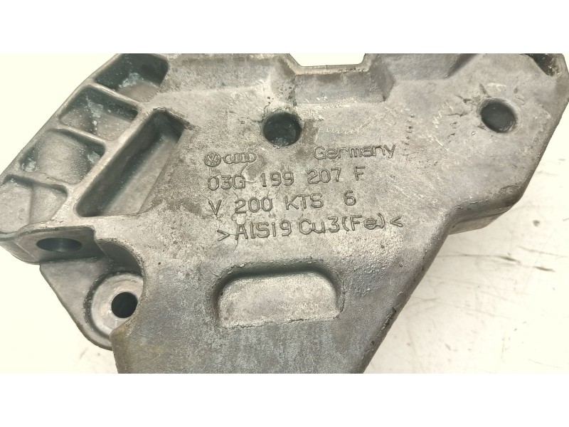 Recambio de soporte motor derecho inferior para volkswagen caddy iii monospace (2kb, 2kj, 2cb, 2cj) 1.9 tdi referencia OEM IAM 0