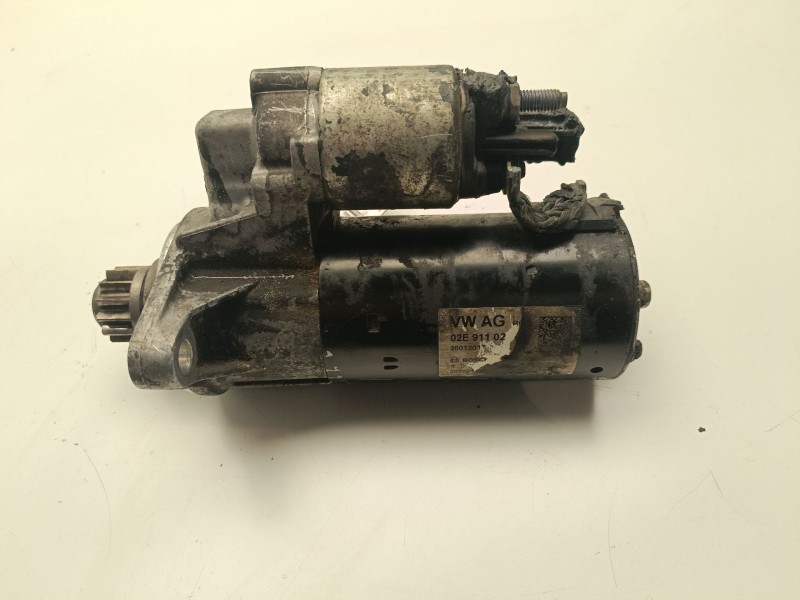 Recambio de motor arranque para audi q3 (8ug) 2.0 16v tdi referencia OEM IAM 02E91102  