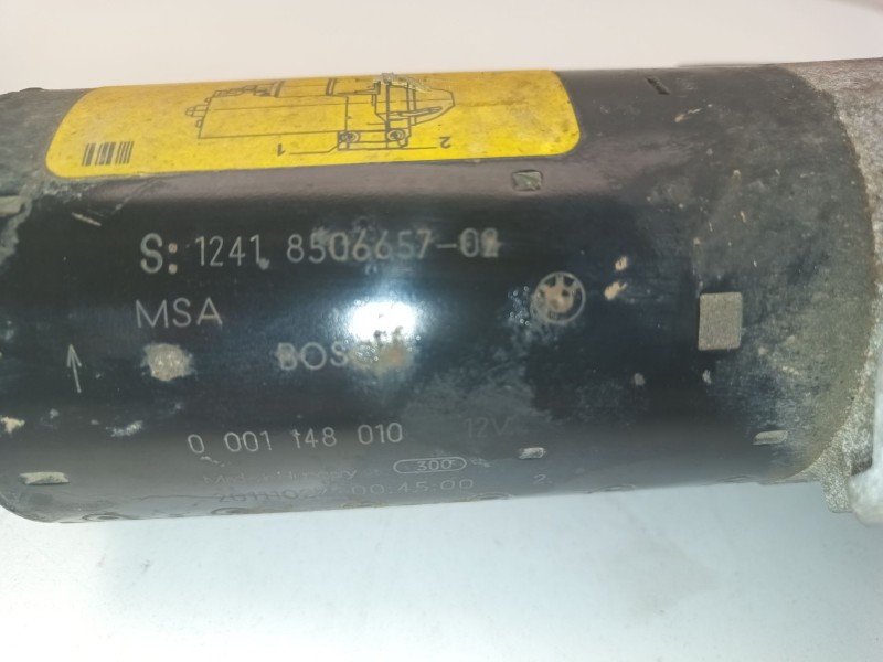 Recambio de motor arranque para bmw x1 (e84) sdrive 20 d referencia OEM IAM 12418506657  