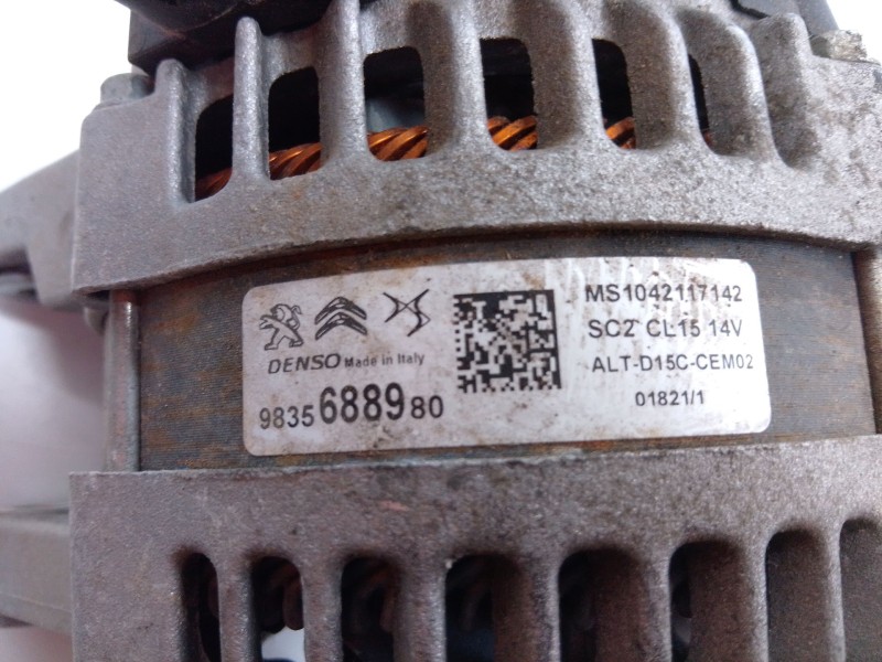 Recambio de alternador para peugeot referencia OEM IAM   