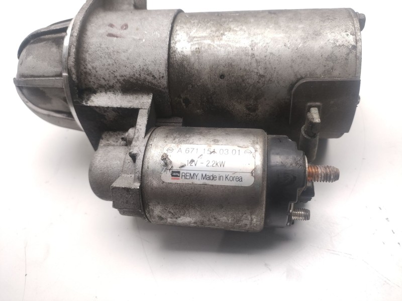 Recambio de motor arranque para ssangyong rodius line referencia OEM IAM   