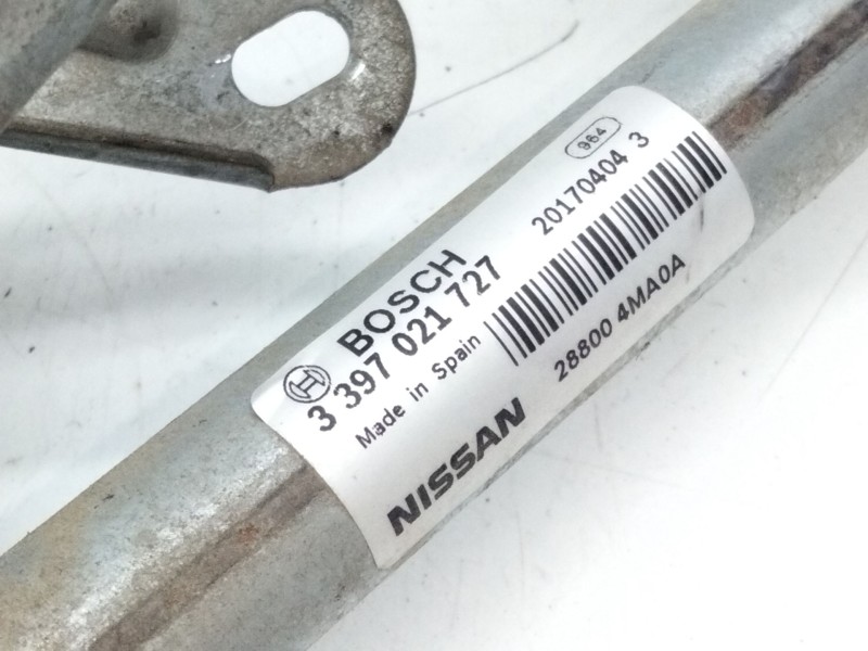 Recambio de motor limpia delantero para nissan pulsar hatchback (c13) 1.2 dig-t referencia OEM IAM 288004MA0A  