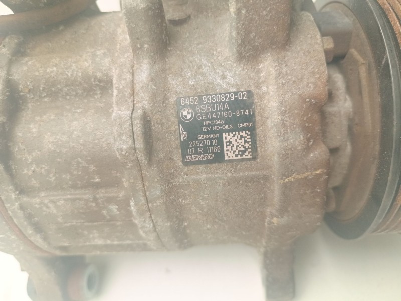 Recambio de compresor aire acondicionado para bmw 1 (f20) 118 d referencia OEM IAM 64529330829  