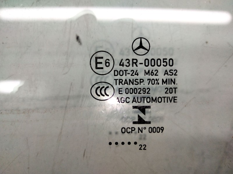 Recambio de luna delantera izquierda para mercedes-benz clase e (w213) 2.0 e 220 d (213.004) referencia OEM IAM 43R00050  