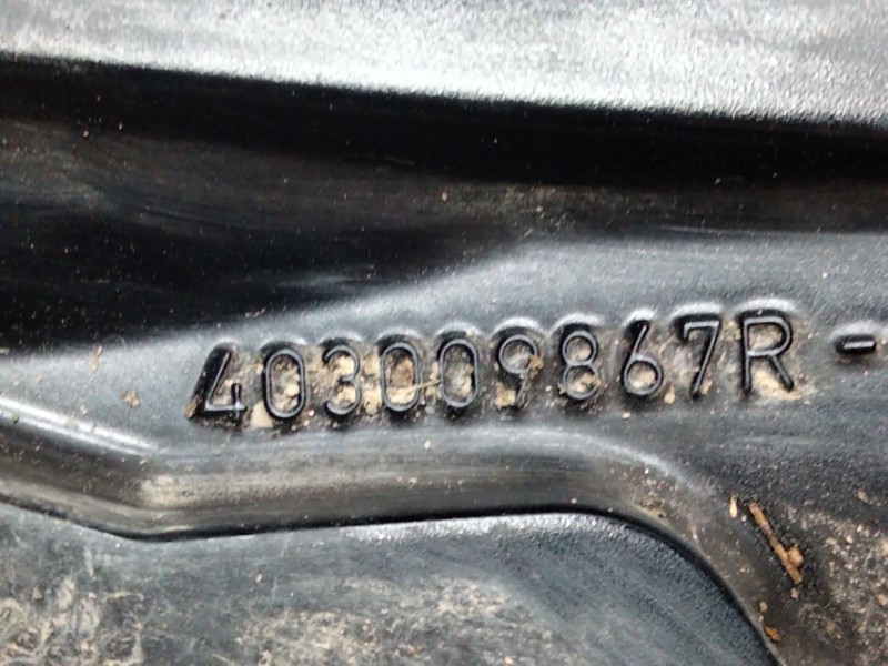 Recambio de llanta aluminio para dacia bisgster referencia OEM IAM 403009867R  