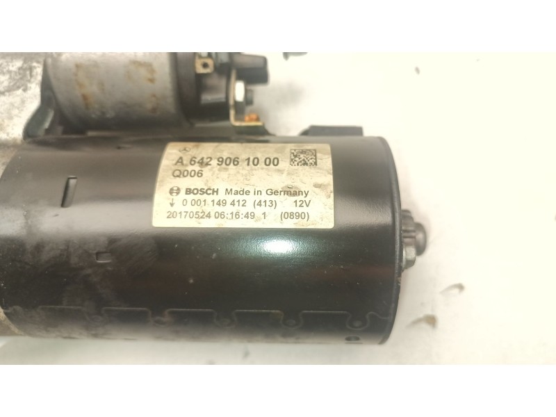 Recambio de motor arranque para mercedes-benz clase e (w213) e 300 d (213.008) referencia OEM IAM A6429061000  