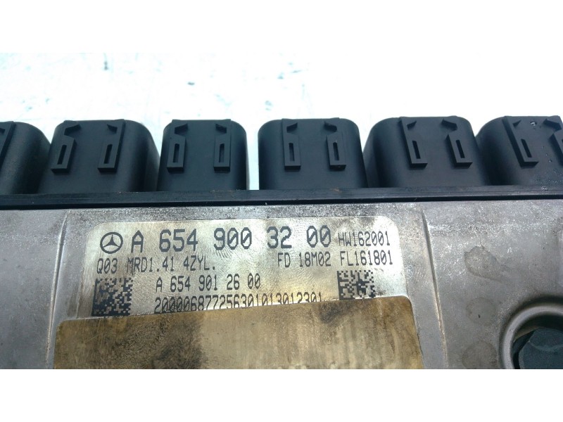 Recambio de centralita motor uce para mercedes-benz clase a (w168) a 170 cdi (168.009, 168.109) referencia OEM IAM A6549003200  