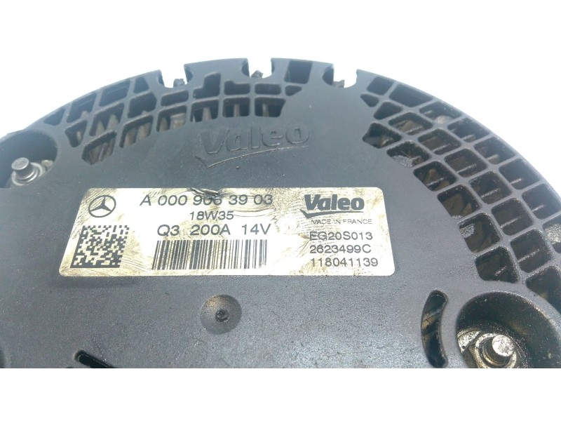 Recambio de alternador para mercedes-benz clase e (w213) e 220 d (213.004) referencia OEM IAM A0009063903  